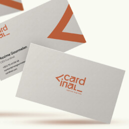 Floating Business Card Mockup DesignDell uai